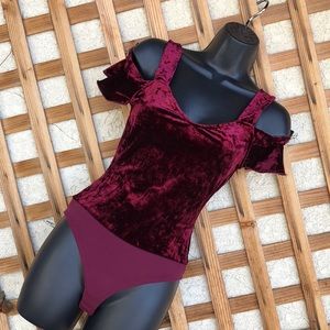 By&by Velvet bodysuit